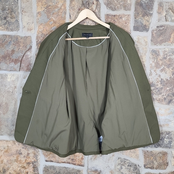 NEW Talbots 10 Linen Blend Jacket Blazer - Picture 4 of 8